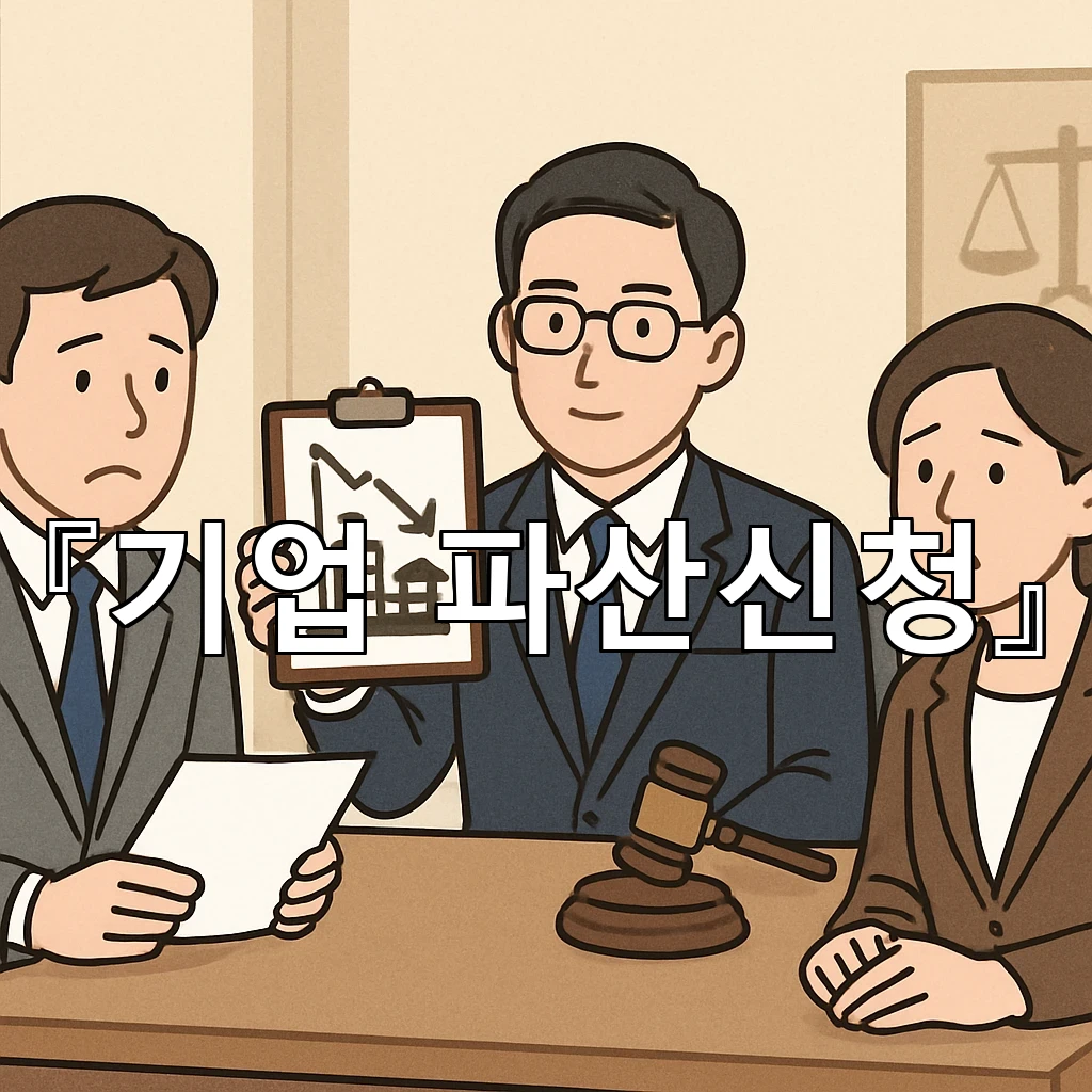 기업파산신청 상황에서 임직원이 챙겨야 할 실무 기록의 기준