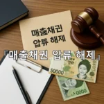 legal image 매출채권 압류 해제 6796