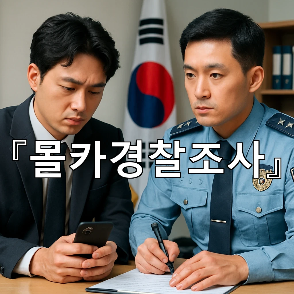 몰카경찰조사 진행 전 놓치기 쉬운 진술 준비와 기록 정리