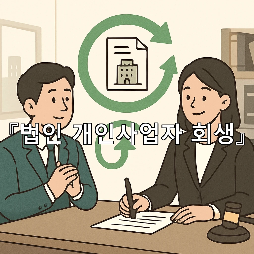 법인개인사업자회생 진행 전 살펴야 할 자금 흐름의 핵심 지점들