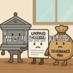 legal image 법인 체물임금 퇴직금 6610