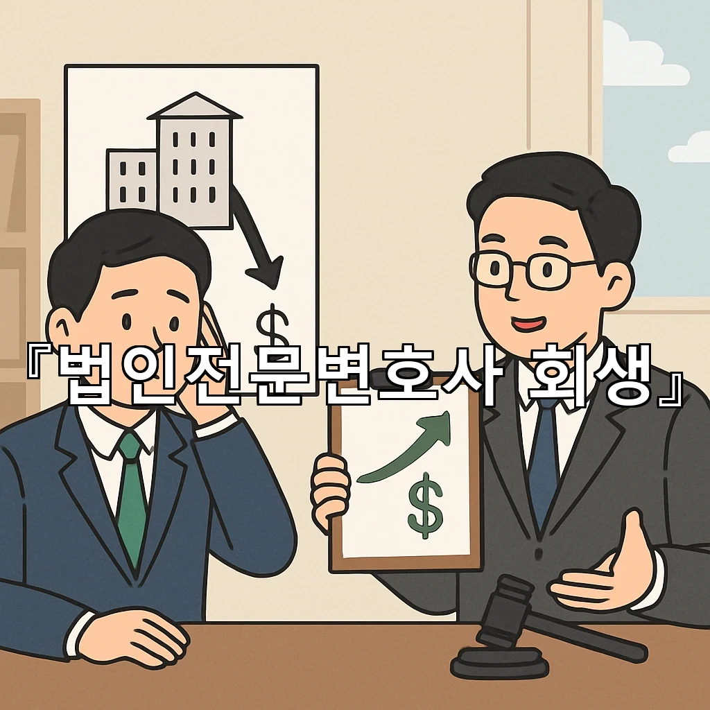 법인전문변호사회생 회생 절차의 첫 장면을 읽는 실무 해설