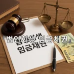 legal image 법인회생 임금채권 7030