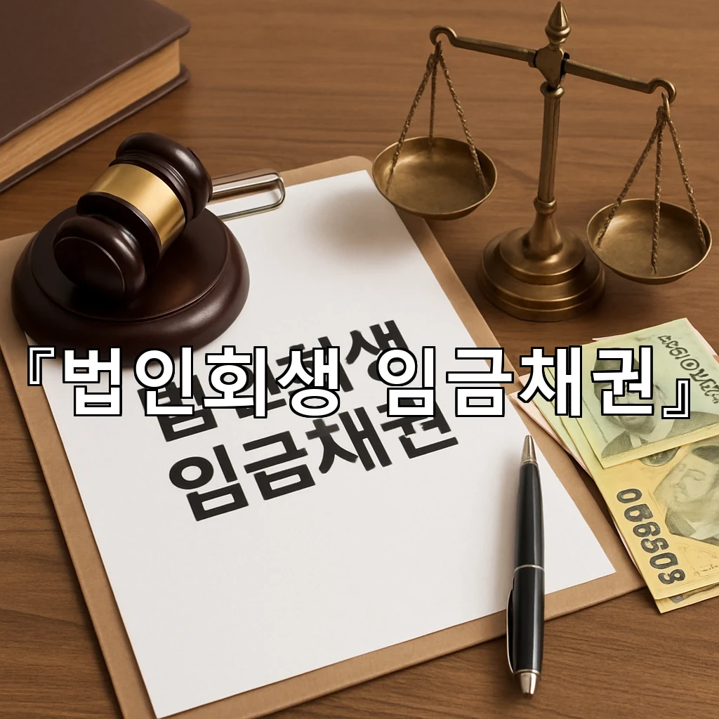 법인회생임금채권 신청 전 확인할 핵심 기준과 준비 과정의 실제