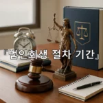 legal image 법인회생 절차 기간 6583