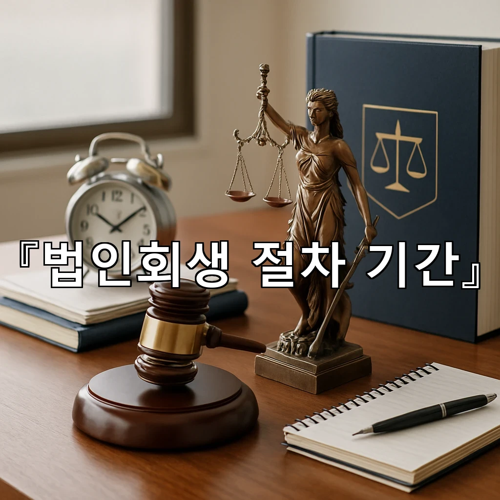 법인회생절차기간 서류 준비부터 흐름까지 한눈에 살펴보기