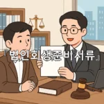 legal image 법인회생준비서류 7385