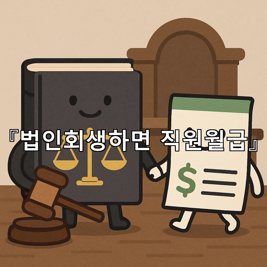 법인회생하면직원월급 관련해 현장에서 달라지는 대응 방식