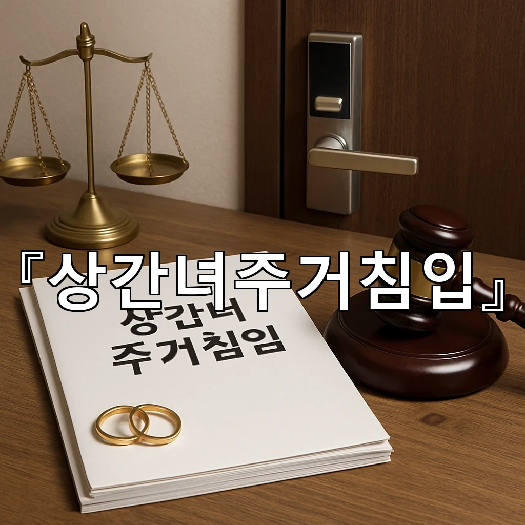 상간녀주거침입 경계가 흐려질 때 확인할 첫 단계는 무엇일까