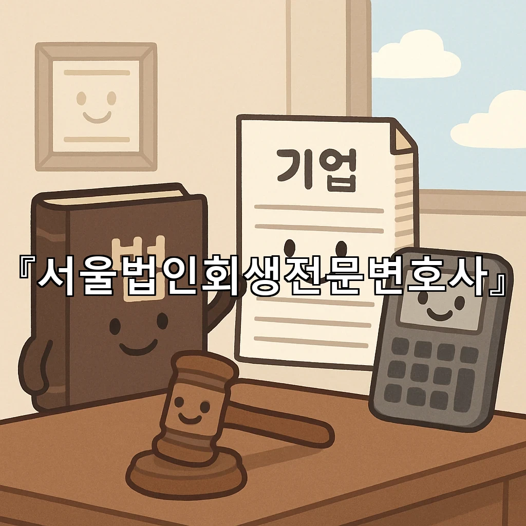 서울법인회생전문변호사 회생 준비를 앞둔 기업이 먼저 살필 흐름
