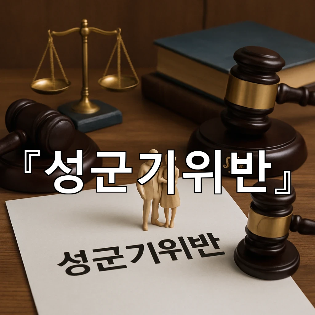 성군기위반 조사 초기에 정리해야 할 말과 자료의 우선순위