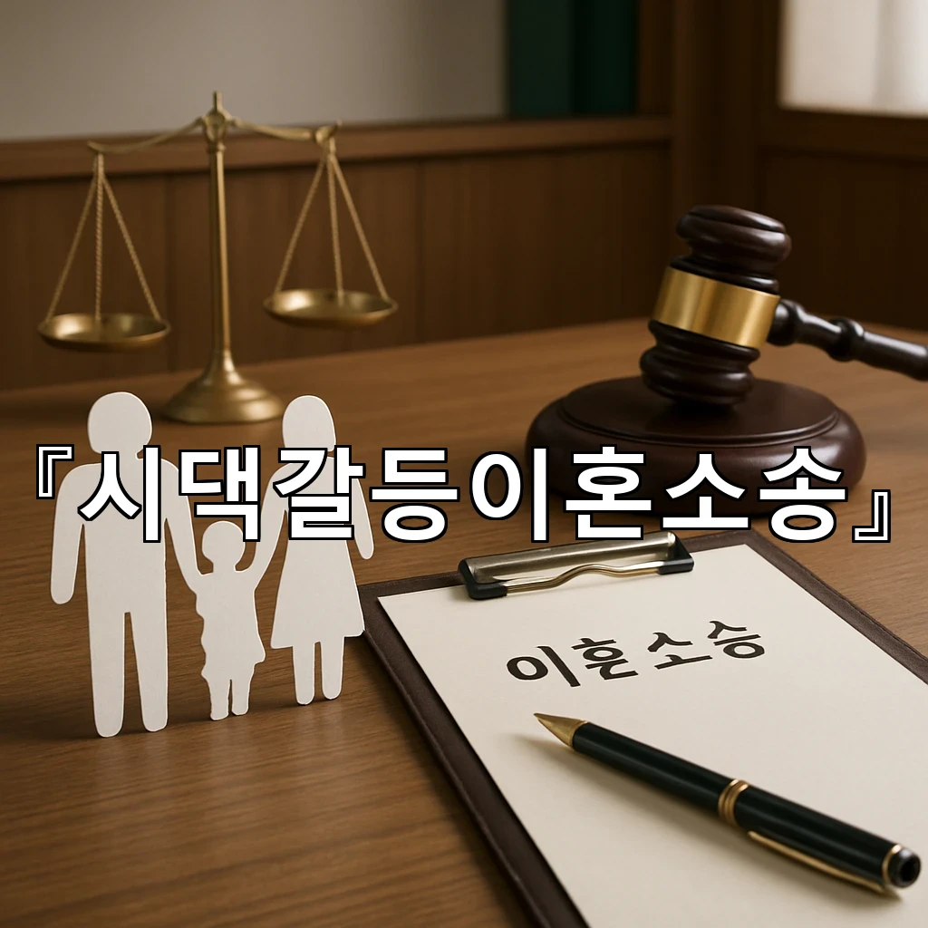 시댁갈등이혼소송 갈림길에서 감정과 절차를 함께 살피는 방법