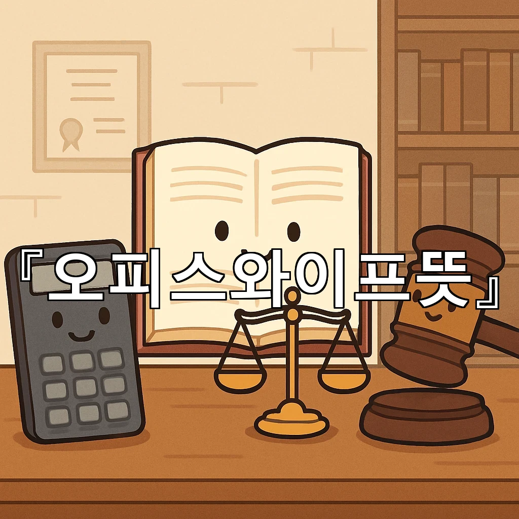 오피스와이프뜻 들었을 때 떠오르는 직장 안의 복잡한 감