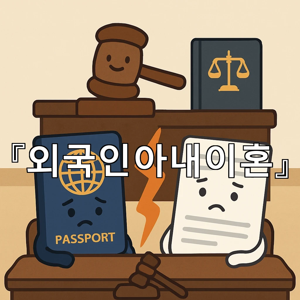 외국인아내이혼 서류와 절차를 처음부터 차분히 살피는 길잡이