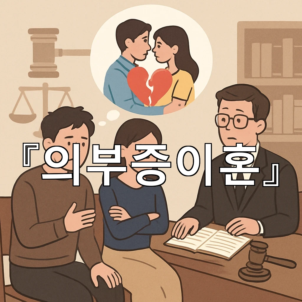 의부증이혼 대화가 끊긴 뒤 남는 오해를 다루는 현실적 방법