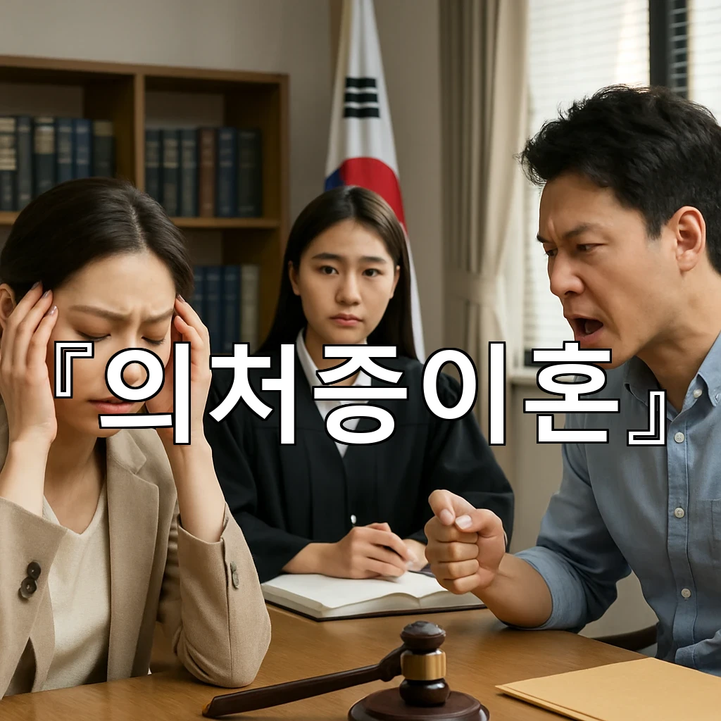 의처증이혼 혼란을 줄이는 대화 순서와 기록의 힘을 알아보기