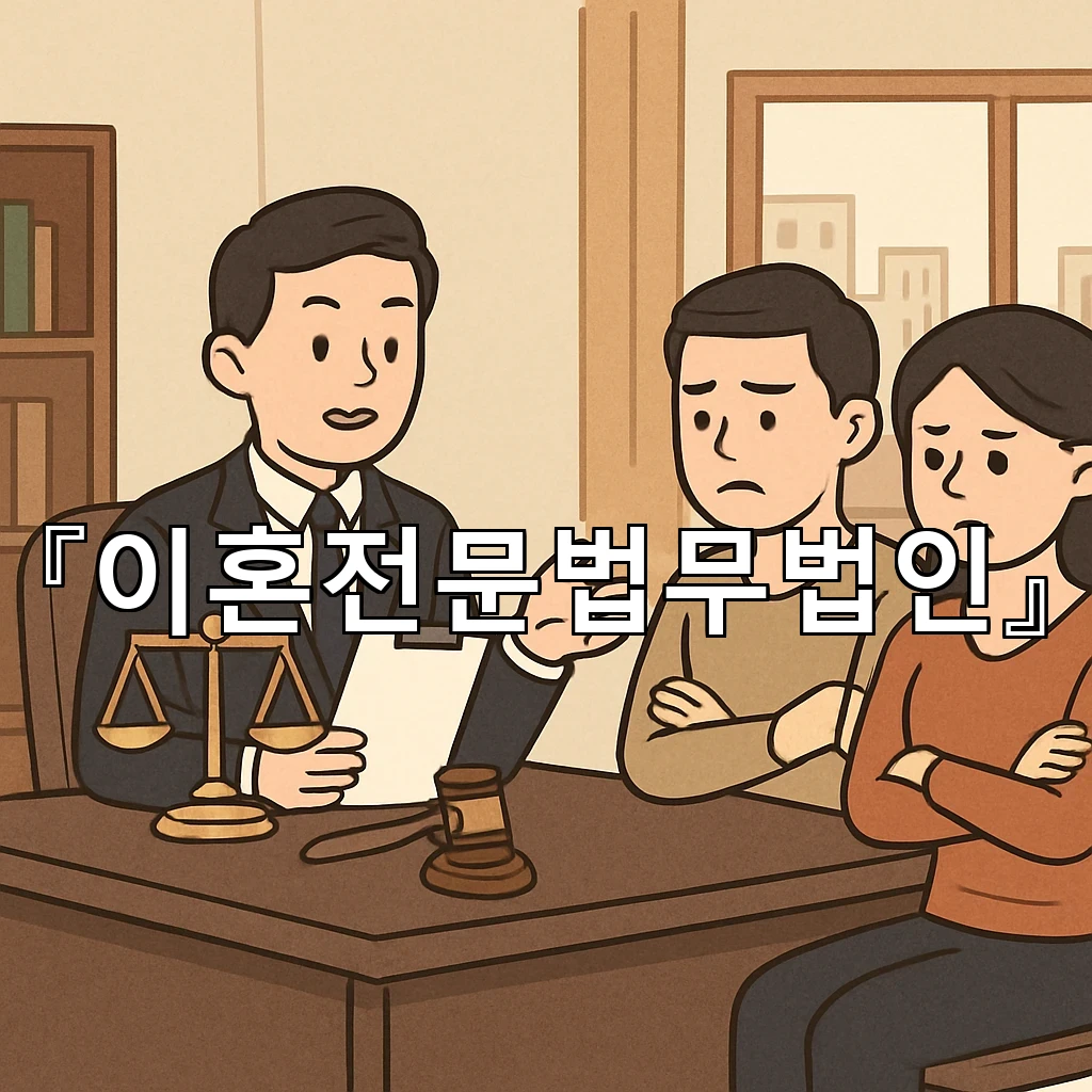 이혼전문법무법인 자녀와의 일상을 지키기 위한 일정 정리의 실제