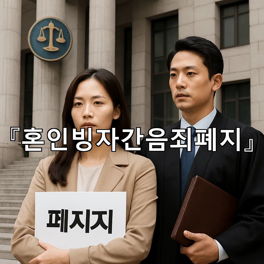 혼인빙자간음죄폐지 뒤 법 감정이 만난 지점과 일상의 변화