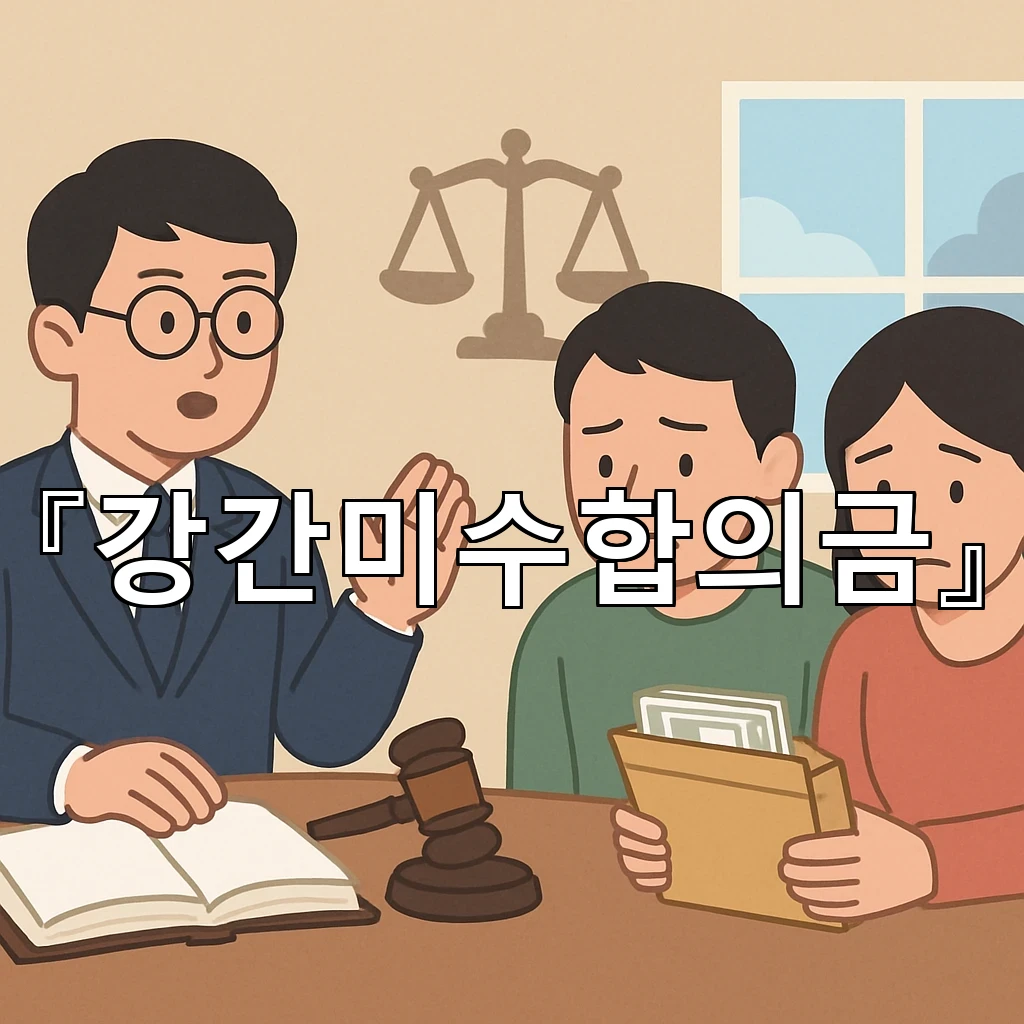 강간미수합의금 검토 과정에서 놓치기 쉬운 부분 정리하기