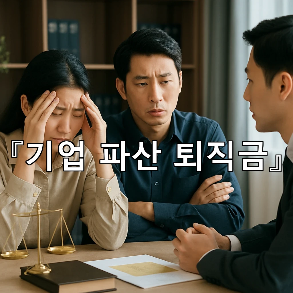 기업파산퇴직금 정리의 순서를 다시 세우는 근로자 관점의 길잡이