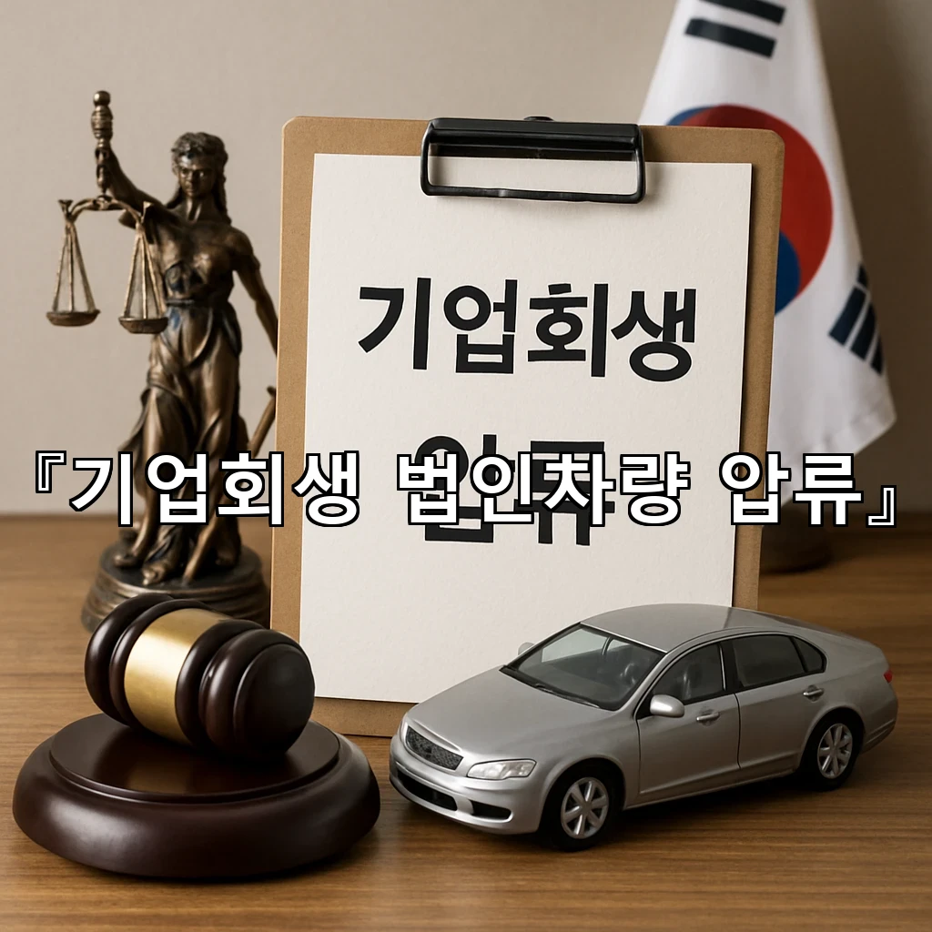 기업회생법인차량압류 접수 이후 현장에서 자주 놓치는 확인 기준