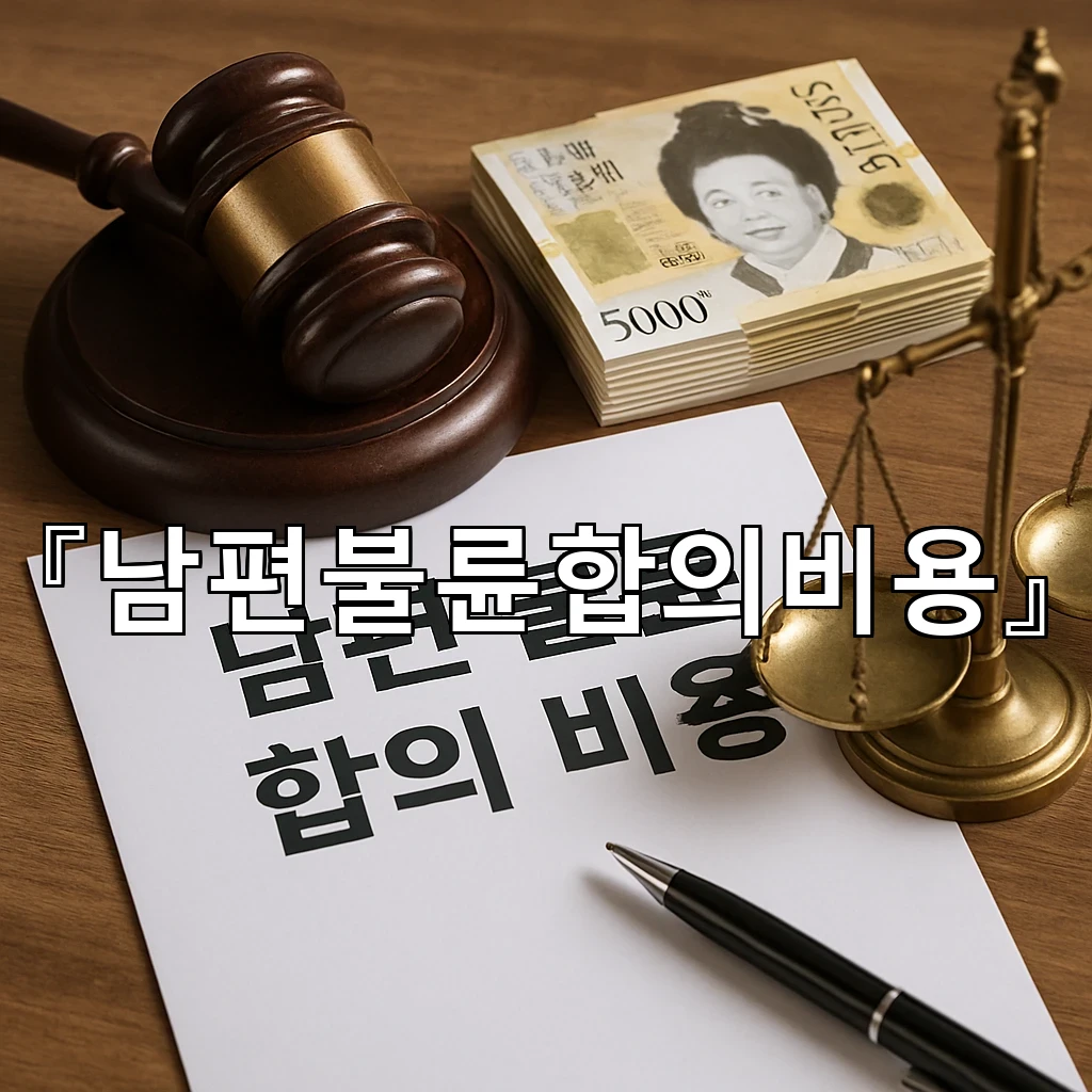 남편불륜합의비용 감정 정리부터 문서 준비까지 차분한 흐름
