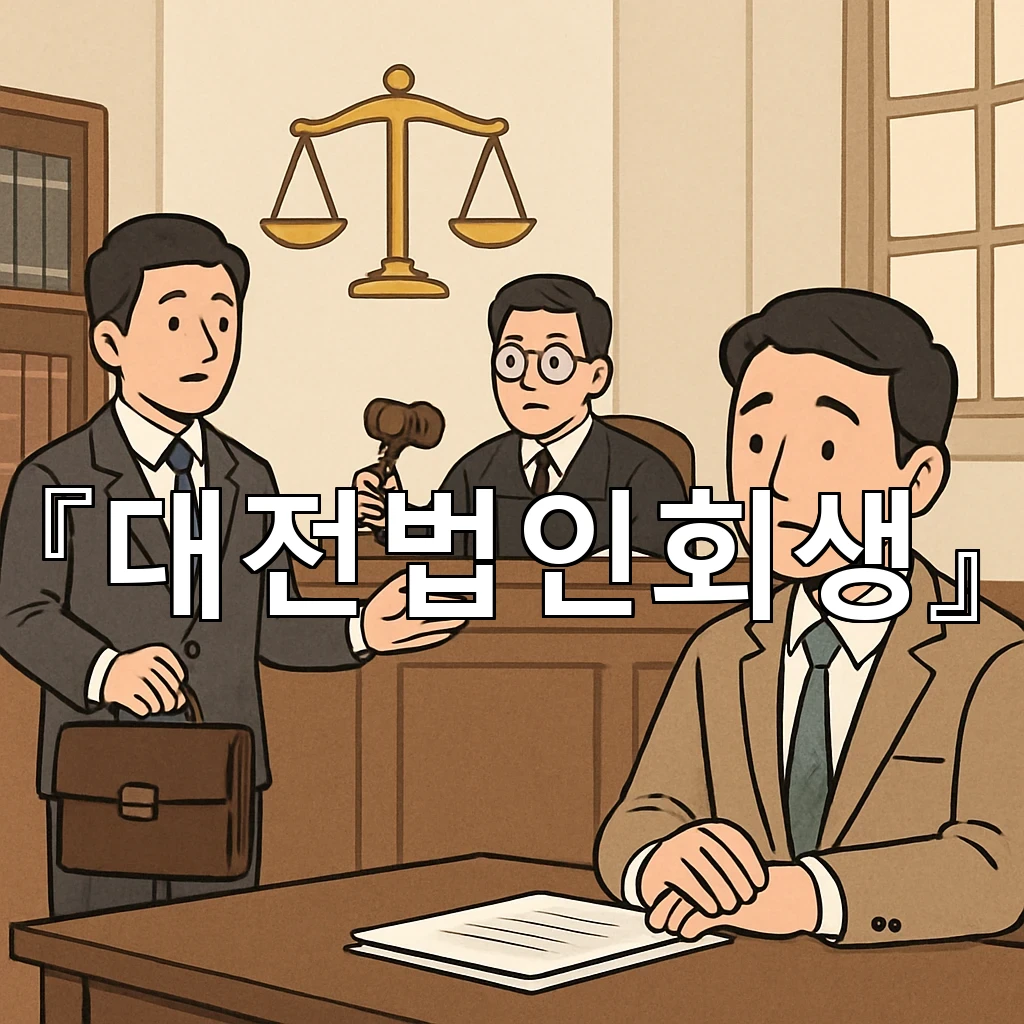 대전법인회생 장부 속 흐름을 다시 읽는 실전 관점의 정리