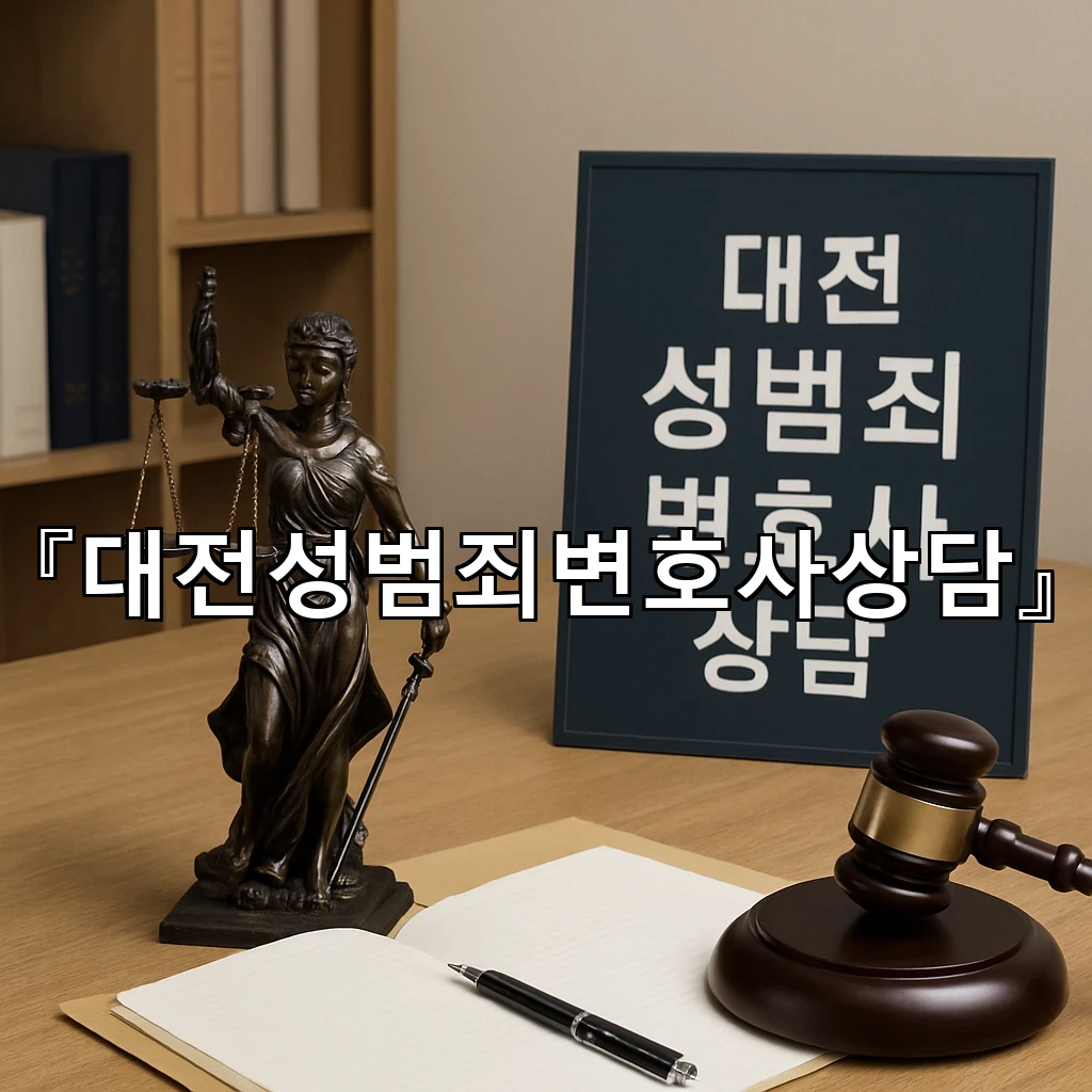 대전성범죄변호사상담 초기 진술 정리부터 대응 흐름까지 살펴보기