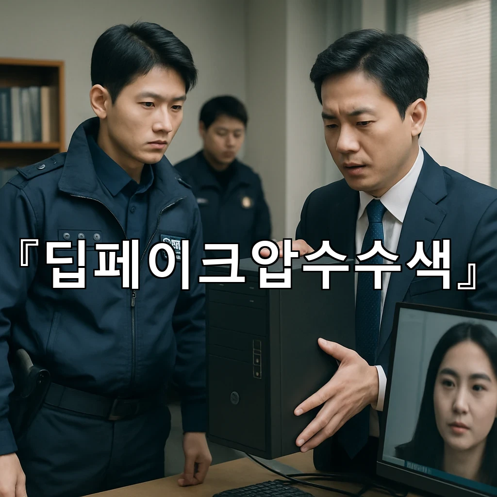 딥페이크압수수색 시작 전 점검할 기록과 대응의 순서 정리