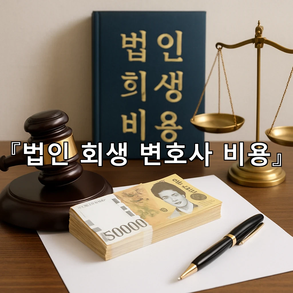법인회생변호사비용에 영향을 주는 자산 흐름과 채권 구조