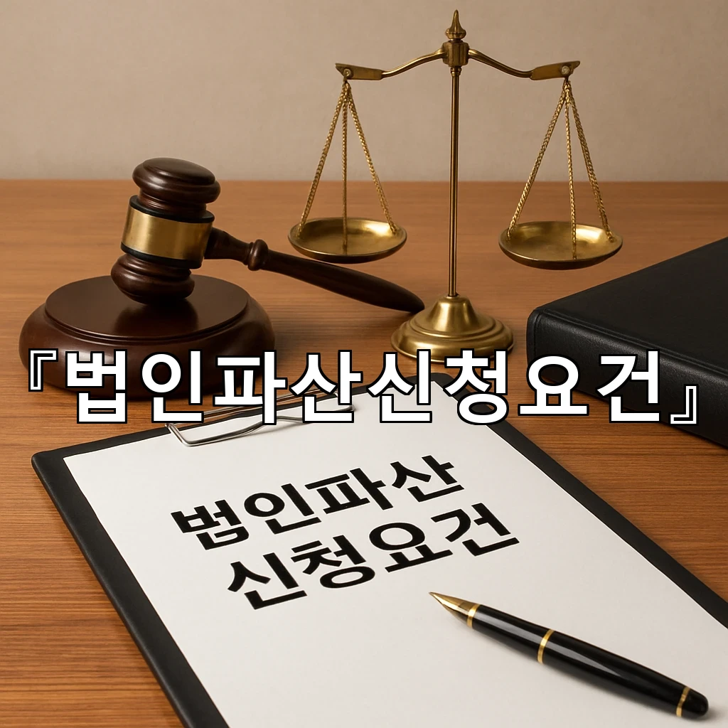 법인파산신청요건에 맞는지 살필 때 보는 자산과 채무 흐름