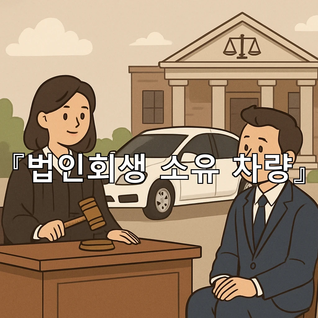 법인회생소유차량을 둘러싼 의사결정에서 놓치기 쉬운 쟁점