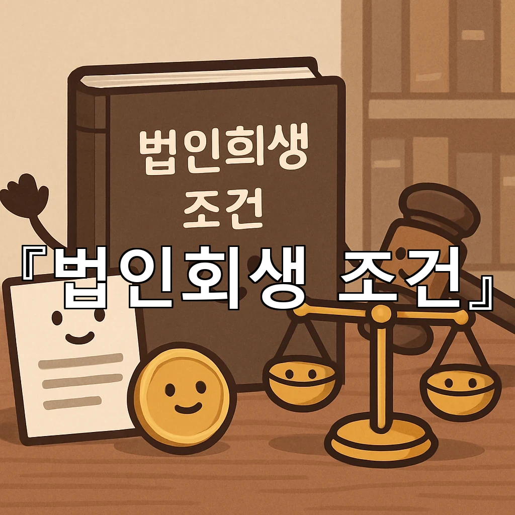 법인회생조건 준비를 시작할 때 먼저 살펴볼 흐름과 기준