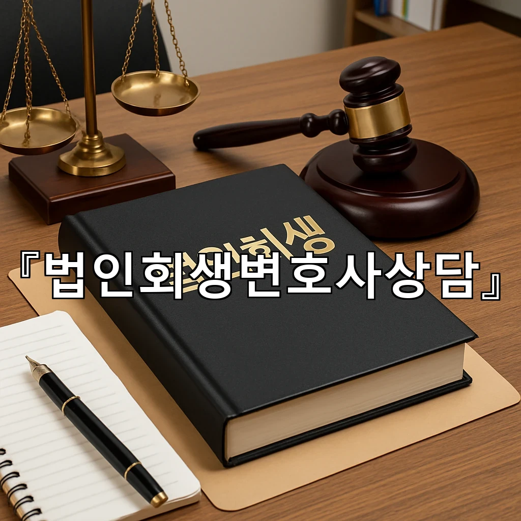 법인회생변호사상담 숫자로 읽는 현황 진단과 재도약 준비의 핵심