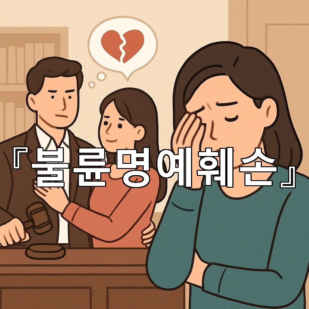 불륜명예훼손 사실과 감정이 엇갈릴 때 살펴볼 경계선 정리