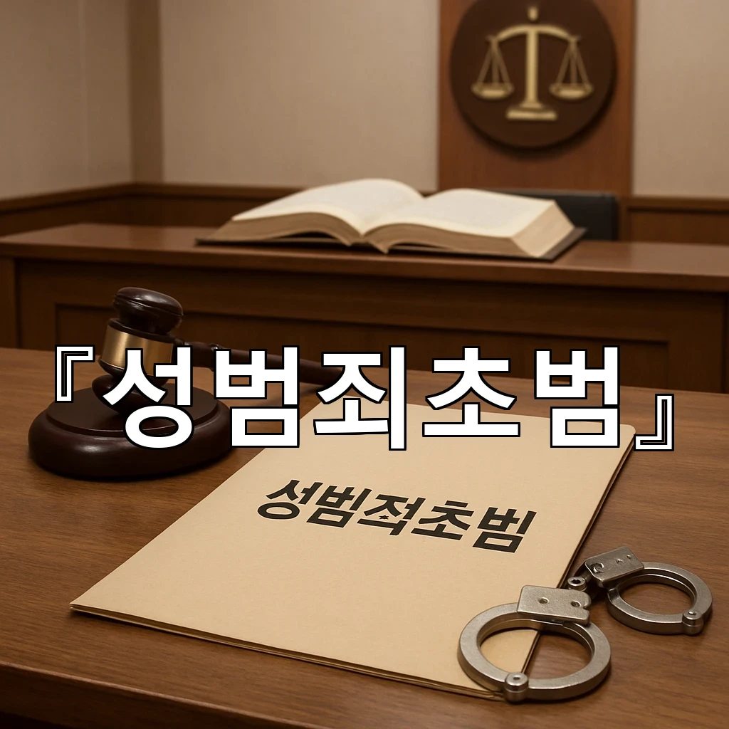 성범죄초범 이후 기록 관리가 왜 이후 대응을 좌우하는가