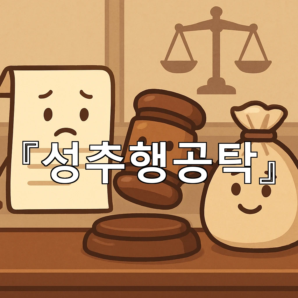 성추행공탁 선택 전 흐름과 시점이 바뀌는 이유를 살펴보기