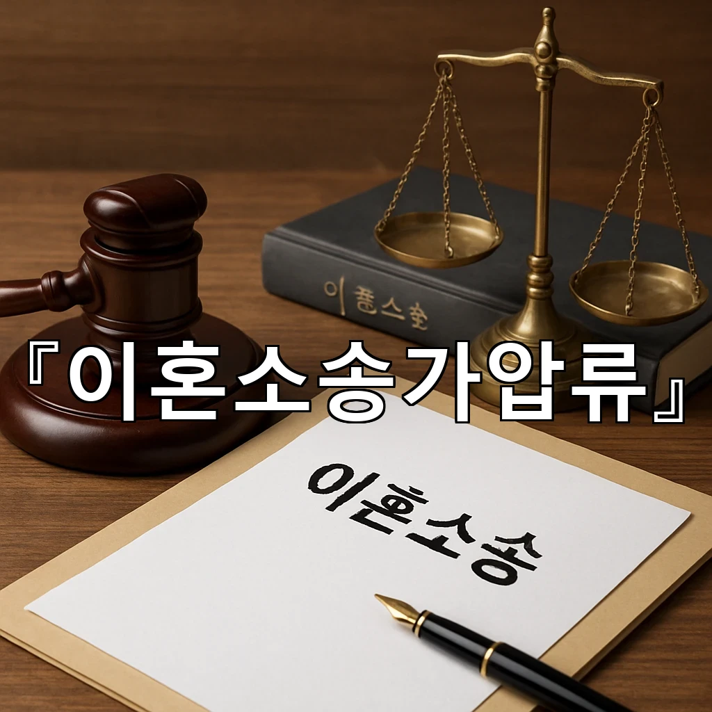 이혼소송가압류 상황에서 계좌와 부동산을 함께 보는 시선