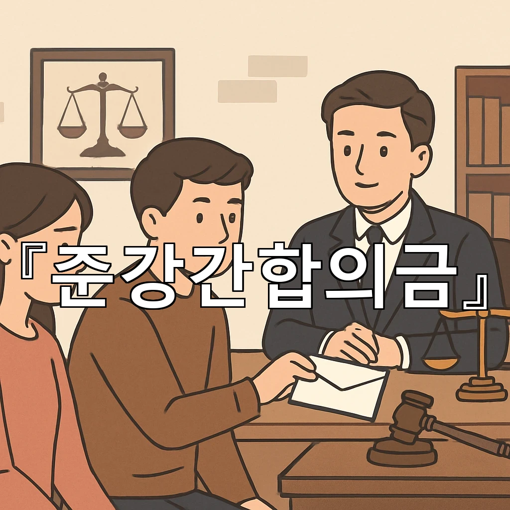 준강간합의금 분쟁이 길어질 때 살펴볼 협의의 흐름과 준비 순서