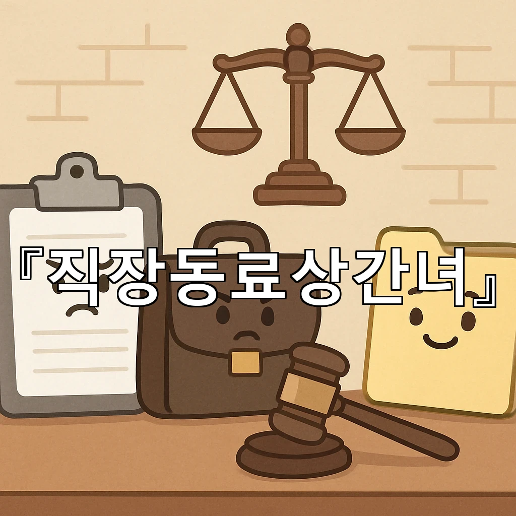 직장동료상간녀 소문이 돌 때 먼저 정리할 핵심 기준 세 가지