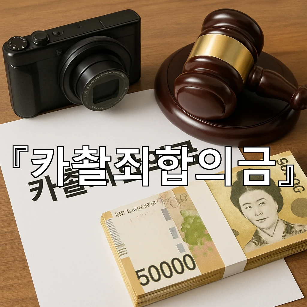 카촬죄합의금 이야기 시작 전 살펴야 할 기록과 마음가짐 정리