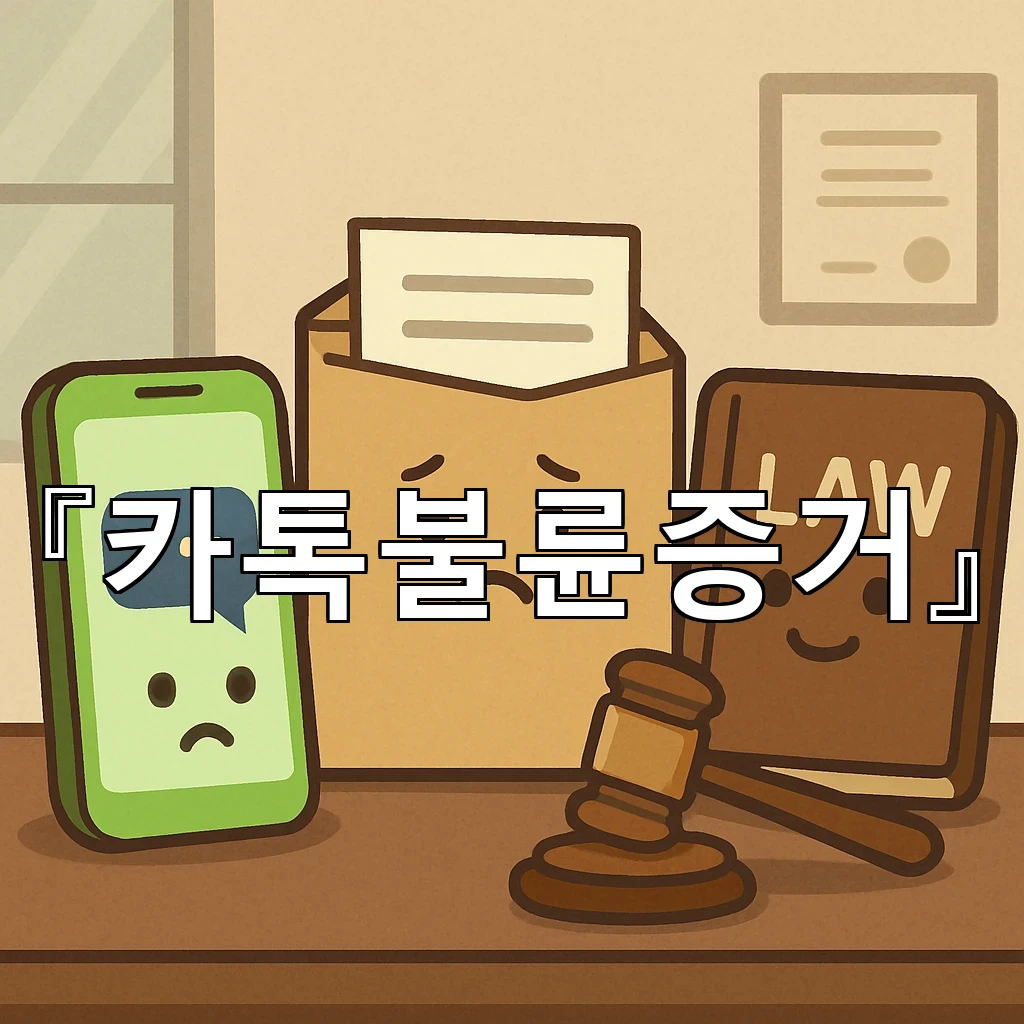 카톡불륜증거 문장 사이에 숨은 관계의 흐름을 살피는 법