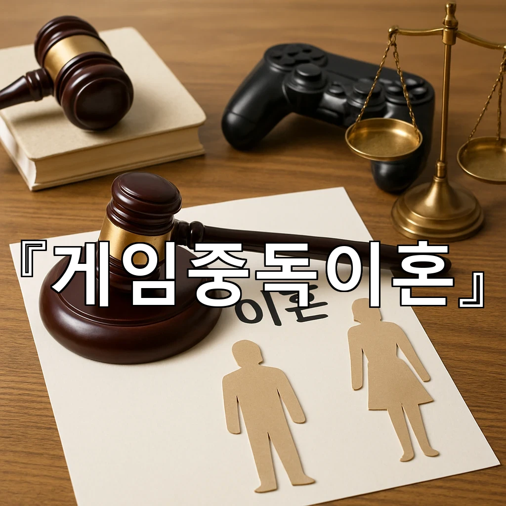 게임중독이혼 혼자 버티는 밤이 길어질 때 살펴볼 변화들