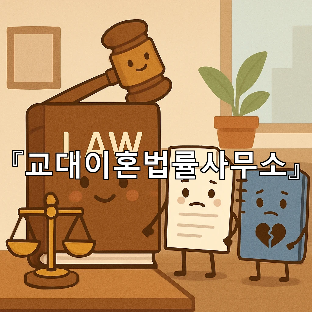 교대이혼법률사무소 감정이 앞설 때 문서부터 묶어두는 순서