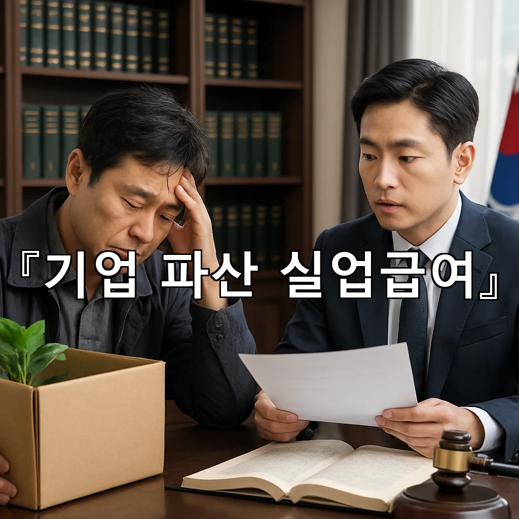 기업파산실업급여 서류 한 장 차이로 달라지는 준비 흐름