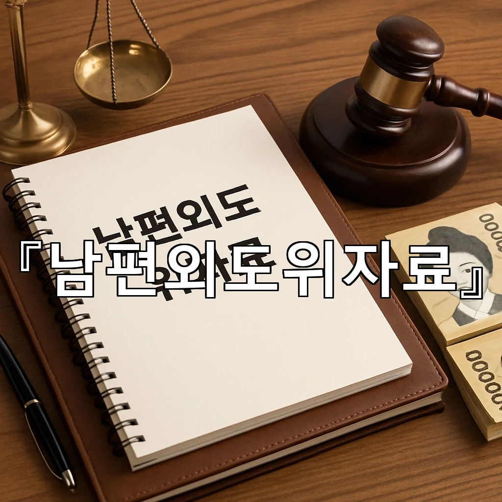 남편외도위자료 혼란한 상황에서도 놓치지 말아야 할 핵심 이야기