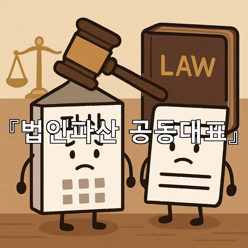 법인파산공동대표 의사결정이 멈춘 뒤 먼저 볼 쟁점들 정리하기