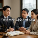 legal image 법인회생 저축은행 대출 9255