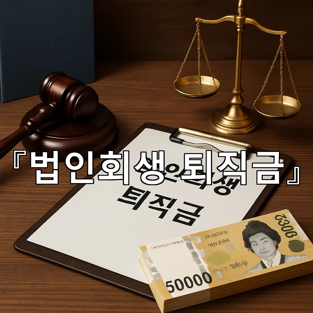 법인회생퇴직금 관련 서류를 모을 때 놓치기 쉬운 점검표