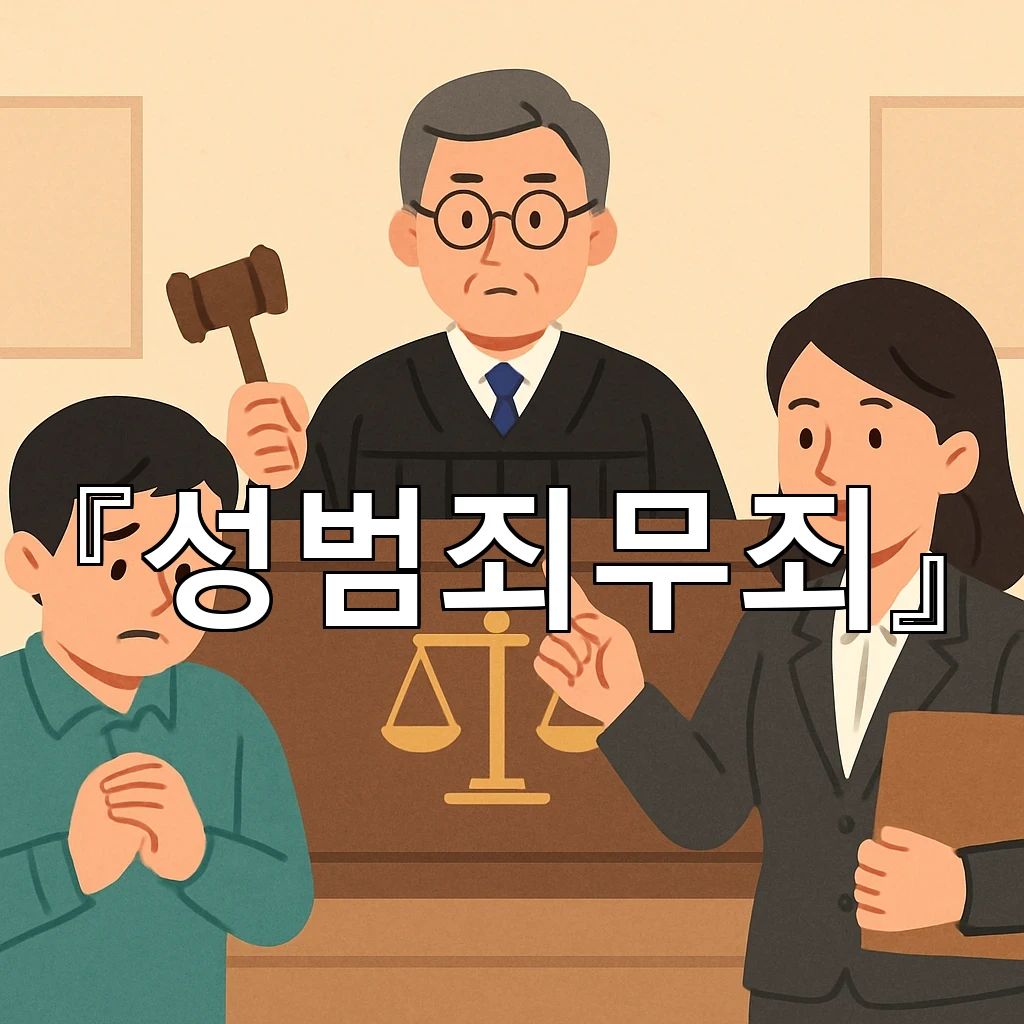 성범죄무죄 판단을 돕는 수사 흐름 이해와 대응 포인트 정리